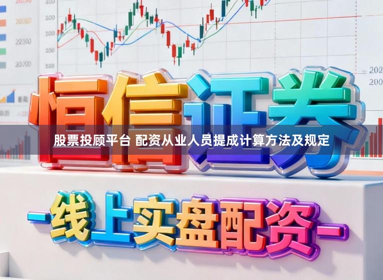 股票投顾平台 配资从业人员提成计算方法及规定